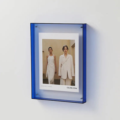 Coloured Transparent Acrylic Picture Frame