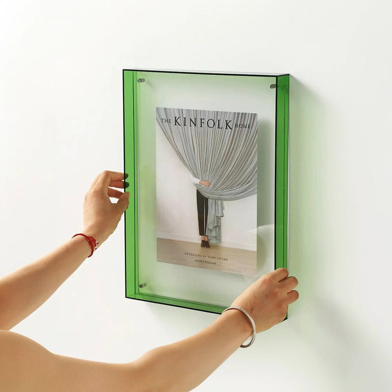 Coloured Transparent Acrylic Picture Frame